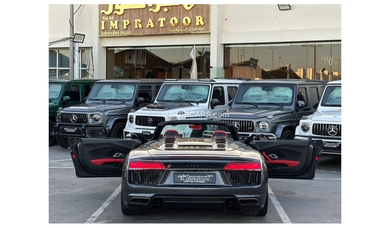 Audi R8 Spyder V10 Plus AUDI R8 2017 SPYDER  GCC