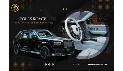 Rolls-Royce Cullinan Black Badge | NOVITEC | Brand New | 2022 | 720 HP | 1-Month Special Price Offer