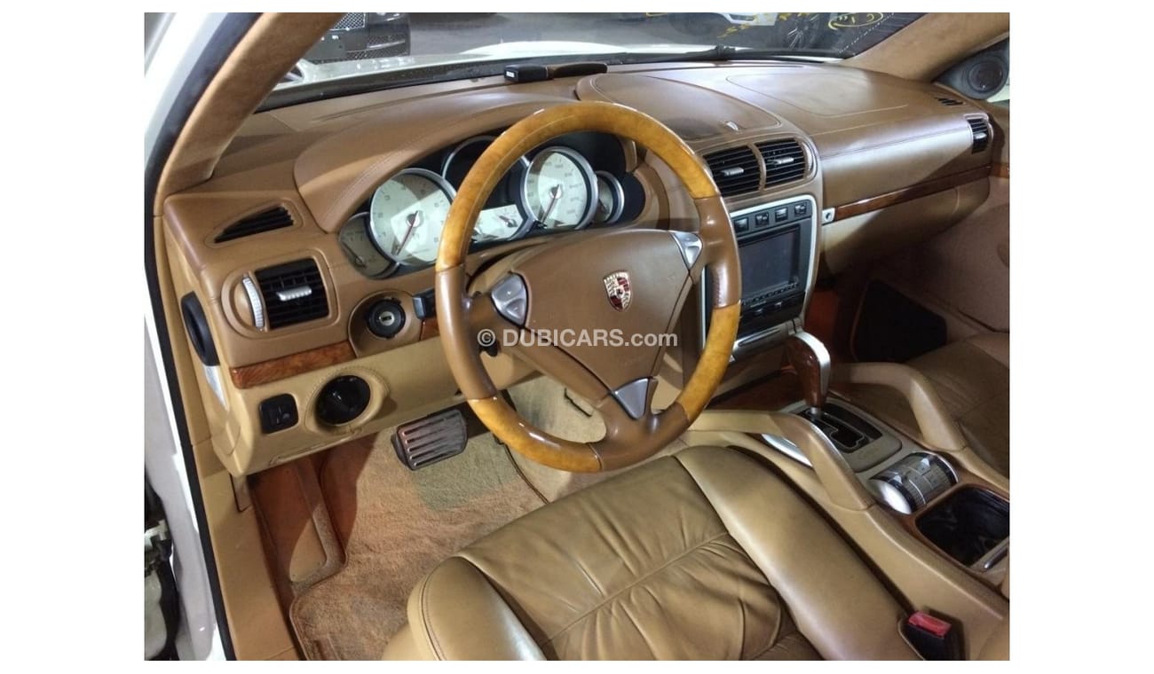 بورش كايان PORSCHE CAYENNE TURBO 4.8L 2008, TECHART KIT, WOOD INTERIOR PACKAGE AND MORE..