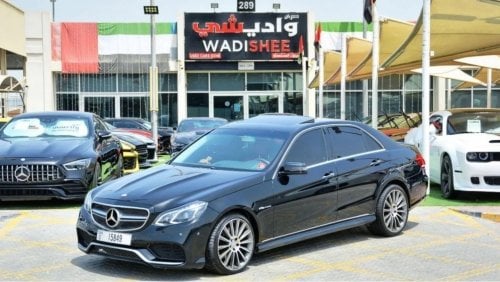 مرسيدس بنز E 350 MERCEDES E350 / Inside Red Full Option * Full Kit E63 AMG* Excellent Condition