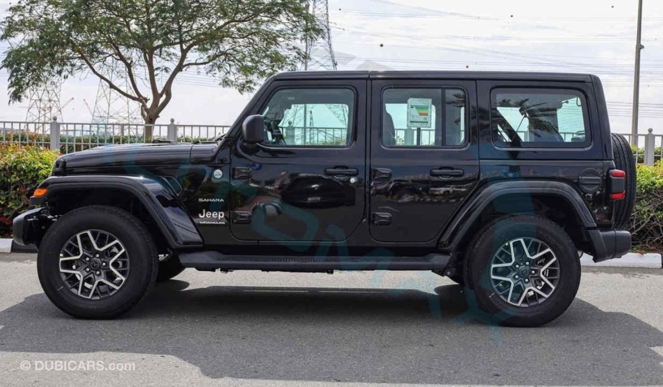 Jeep Wrangler Unlimited Sahara Turbo , 2024 GCC , 0Km , With 5 Years Warranty & 3 Years Service @Official Dealer