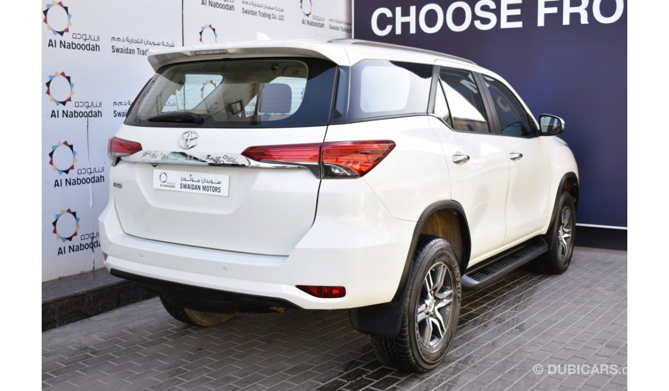 تويوتا فورتونر AED 1599 PM | 2.7L EXR 4WD GCC DEALER WARRANTY