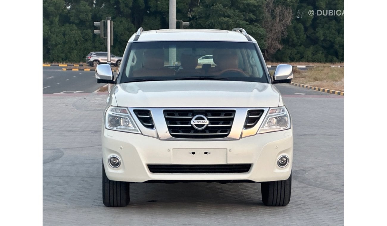 Nissan Patrol LE Platinum MODEL 2017 GCC CAR PERFECT CONDITION INSIDE AND OUTSIDE FULL OPTION 5 camera full electr