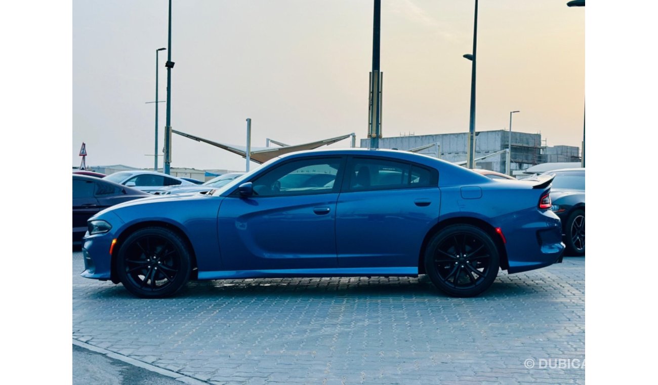 Dodge Charger SXT MONTHLY 1150/- AED | Custom Rims | Touch Screen | #87853