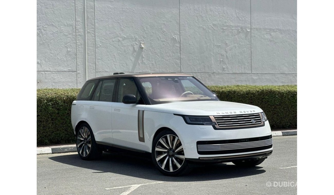 Land Rover Range Rover SV WHITE ROSE GOLD GCC SPEC UNDER WARRANTY AND SERVICE