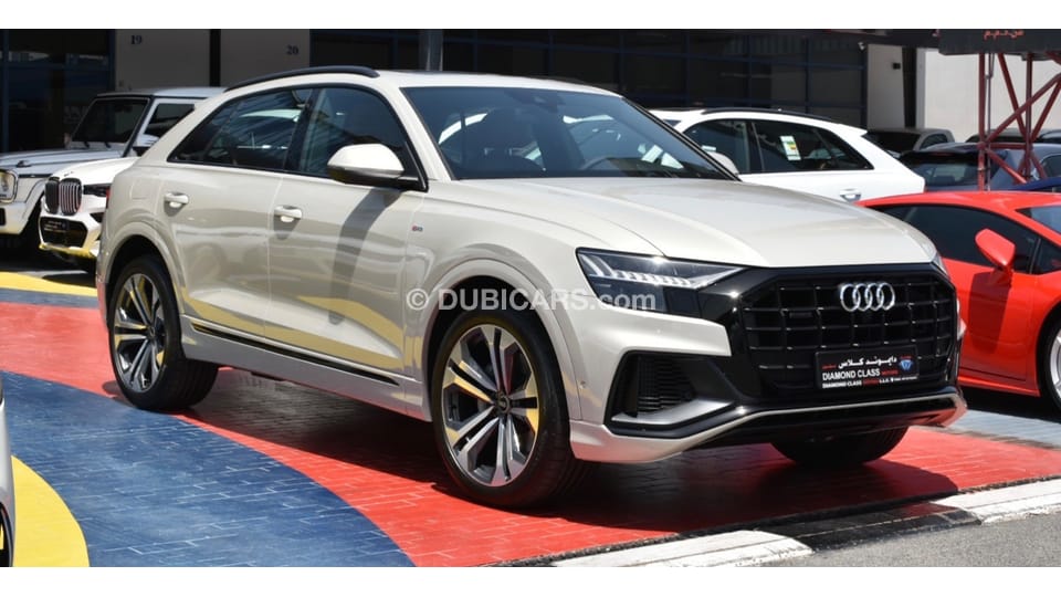 Audi Q8 Audi Q8 S line GCC for sale AED 369,000. Gold, 2021