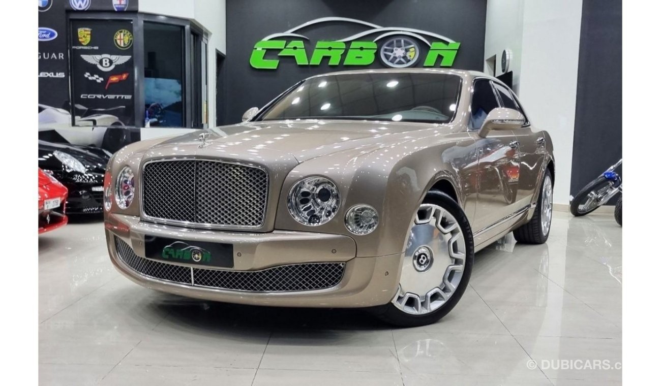 بنتلي مولسان BENTLEY MULSANNE V8 6.8L 2011 IN BEAUTIFUL CONDITION FOR 220K AED