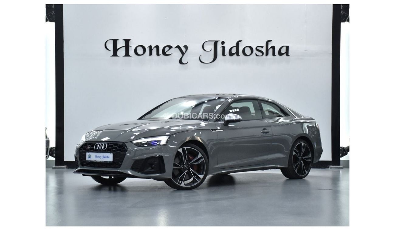 أودي S5 EXCELLENT DEAL for our Audi S5 Coupe TFSi ( 2022 Model ) in Grey Color Korean Specs