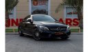 Mercedes-Benz C 300 Mercedes-Benz C300 AMG Pack 2017 GCC under Warranty with Flexible Down-Payment/ Flood Free.