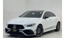 مرسيدس بنز CLA 45 S  AMG 2023 Mercedes-Benz CLA45S 4MATIC+ 55 Edition, Agency warranty, Full Service History, GCC