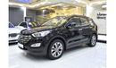 Hyundai Santa Fe EXCELLENT DEAL for our Hyundai SantaFe 4WD ( 2014 Model ) in Black Color GCC Specs