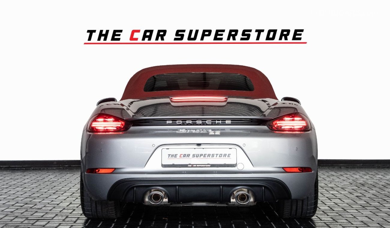 بورش بوكستر 718 2022-PORSCHE BOXSTER-25 YEARS ANNIVERSARY EDITION-GCC-SPECIAL CAR-AL NABOODA WARRANTY TILL 2026