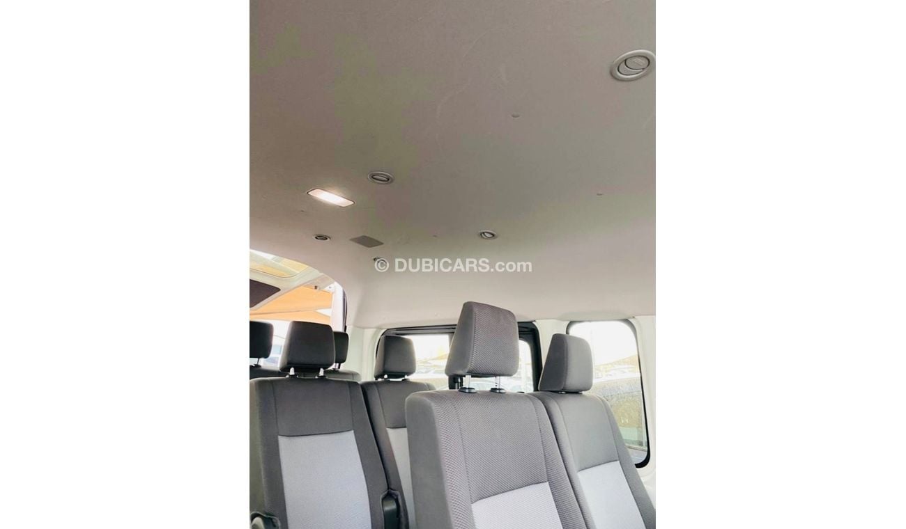 تويوتا هاياس Toyota hiace 2020 high roof passenger white color v6 LHD