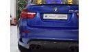 بي أم دبليو X6 M EXCELLENT DEAL for our BMW X6 M ( 2013 Model ) in Blue Color GCC Specs