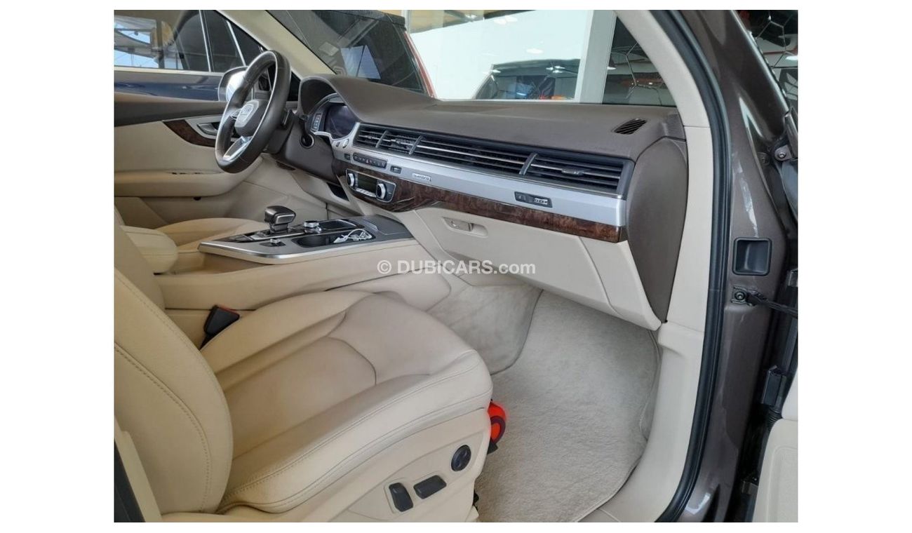 أودي Q7 AED 2000/MONTHLY | 2016 AUDI Q7 45 TFSI QUATTRO | 7 SEATS | GCC | UNDER WARRANTY