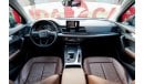 Audi Q5 45 TFSI Quattro Basic Audi Q5 45TFSI Quattro 2018 GCC under Warranty with Flexible Down-Payment/ Flo