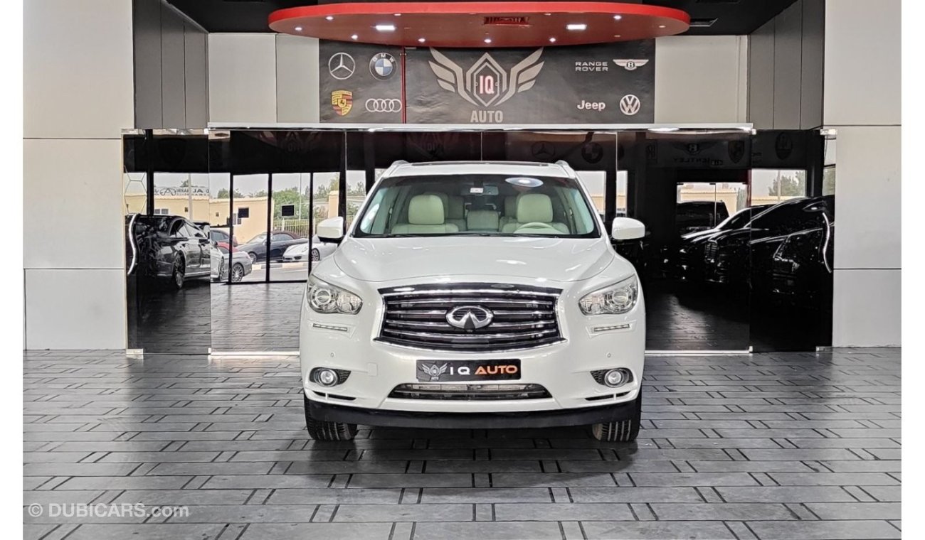 إنفينيتي QX60 2014 INFINITI QX60 COMFORT | 7 SEATS | GCC | 3.5L | WITH SUNROOF | 360* CAMERAS | LOW MILAGE