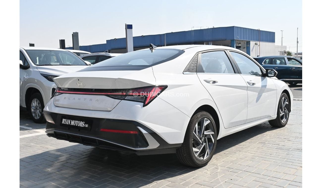 هيونداي إلانترا Hyundai Elentra LUX 1.5L, Petrol, Model 2024, Color White