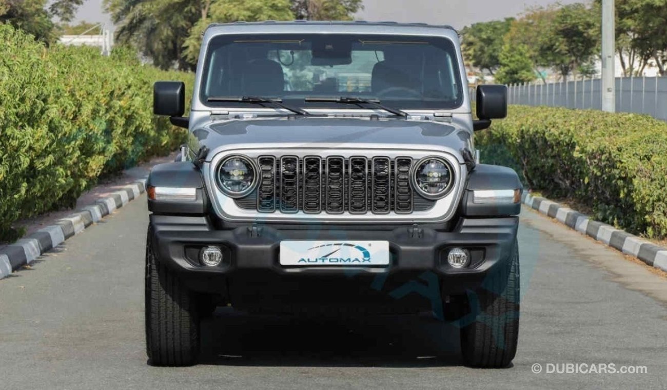 Jeep Wrangler (ТОЛЬКО НА ЭКСПОРТ , For Export) Sport S I4 2.0L Turbo , 2024 GCC , 0Km