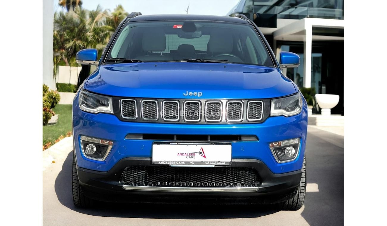 جيب كومباس Limited 2.4L (172 HP) AED 1,180 PM | JEEP COMPASS LIMITED | 2.4L I4 | 2019 | WELLMAINTAINED | 0% DOW