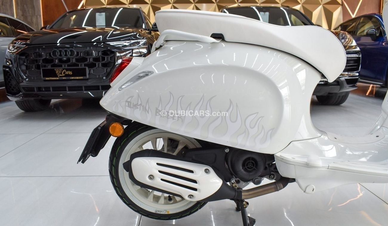 فيسبا سبرينت سبورت 50 إصدار جاستن بيبر VESPA JUSTIN BIEBER EDITION 2022