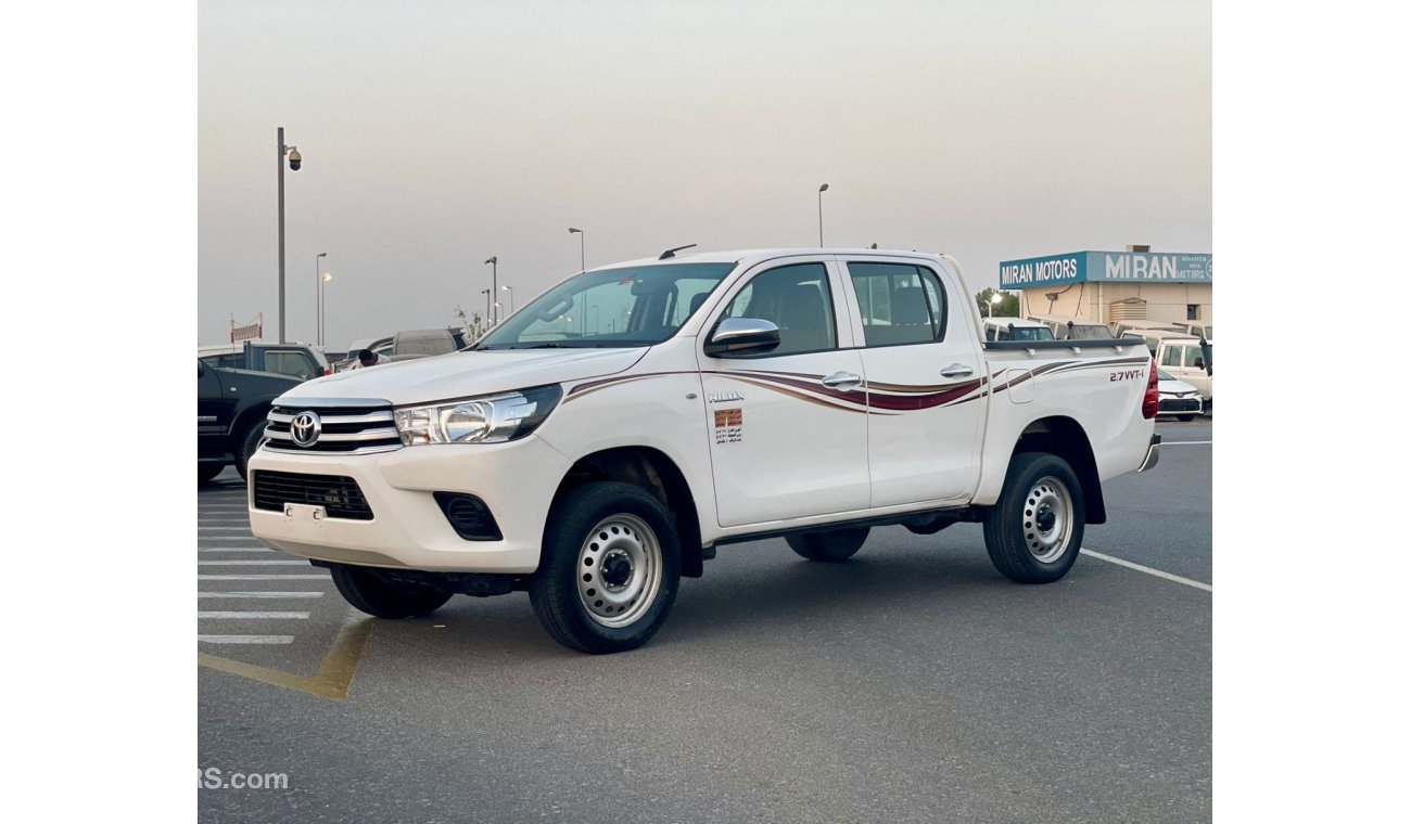 تويوتا هيلوكس 2019 Toyota Hilux GL 2.7L V4 - AWD 4x4 - Patrol Automatic - 149,000 km