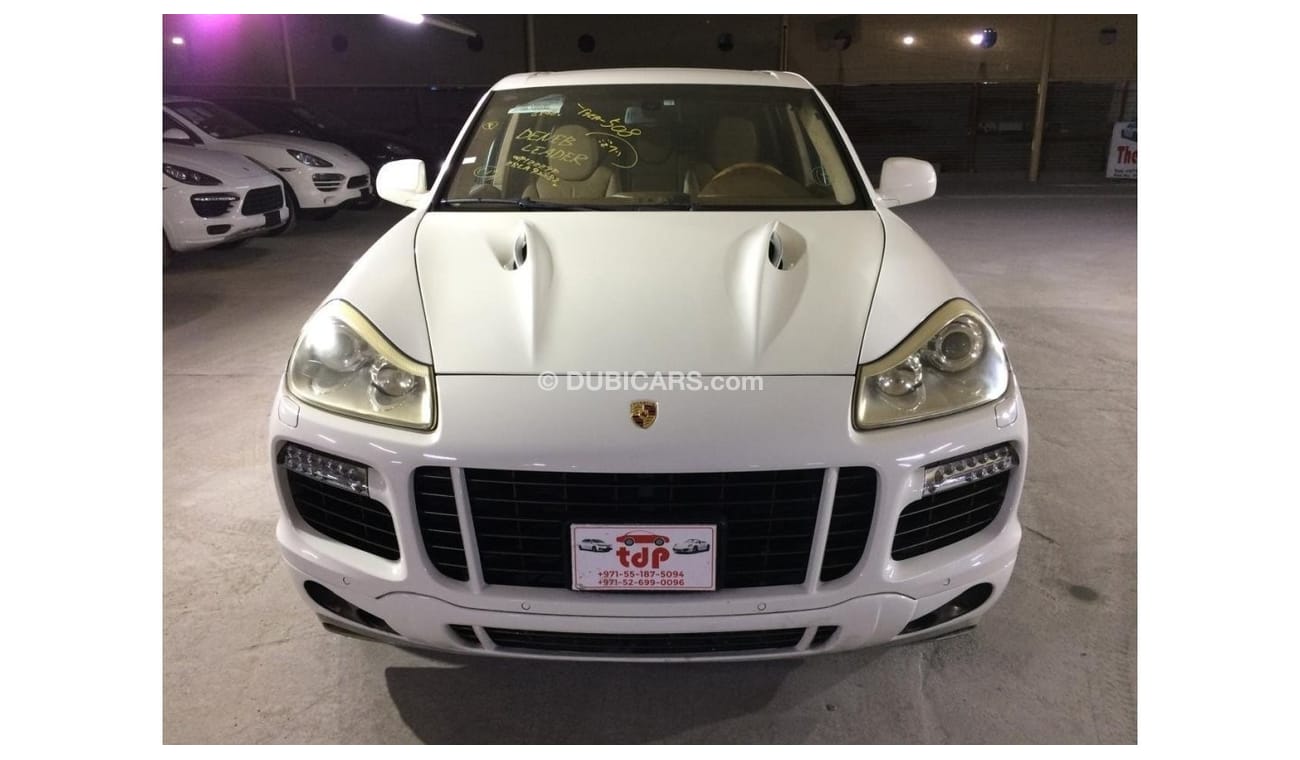 بورش كايان PORSCHE CAYENNE TURBO 4.8L 2008, TECHART KIT, WOOD INTERIOR PACKAGE AND MORE..