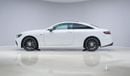 مرسيدس بنز E 53 Coupe AMG 4 Matic - 2 Years Approved Warranty - Approved Prepared Vehicle