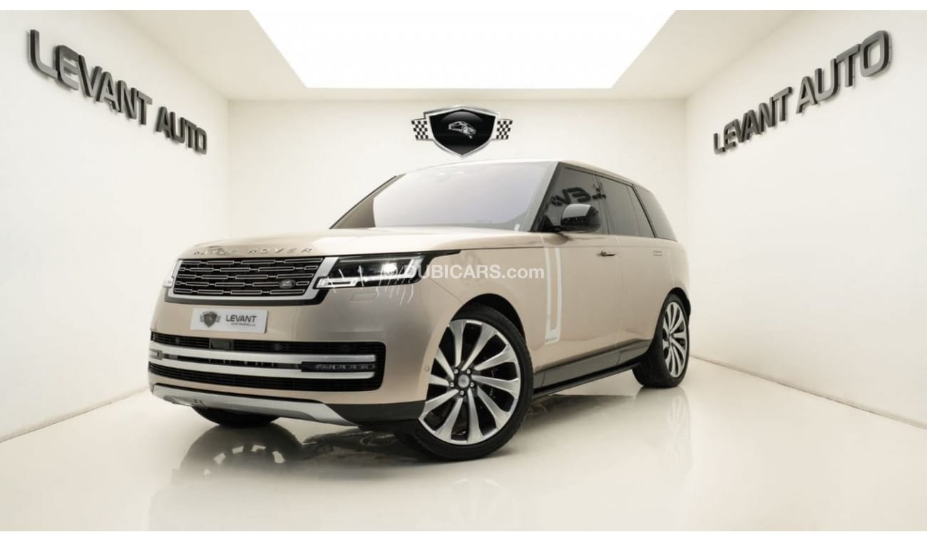 لاند روفر رانج روفر أوتوبايوجرافي RANGE ROVER AUTOBIOGRAPHY, MODEL 2022, GCC, SPECIAL SUNSET GOLD COLOR