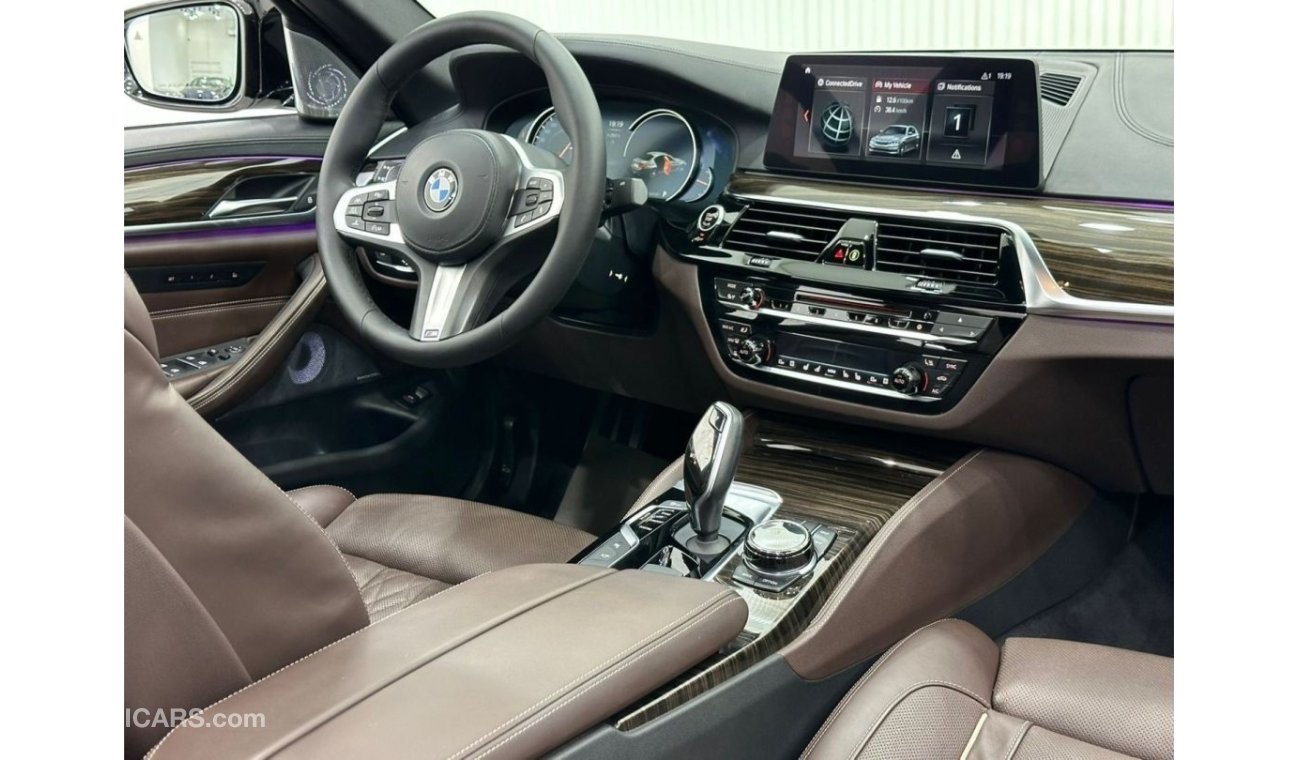 بي أم دبليو 540i M سبورت 2018 BMW 540i M-Sport, Warranty, Full BMW Service History, Full Options, GCC