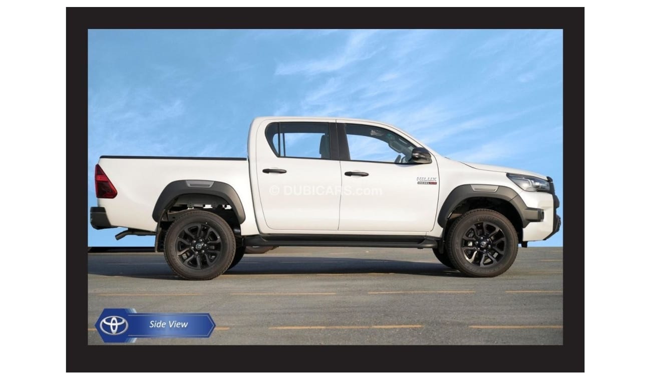 تويوتا هيلوكس Toyota Hilux 2.4L 4x4 ADV Hi D/C  M/T Diesel 2023 Export Only