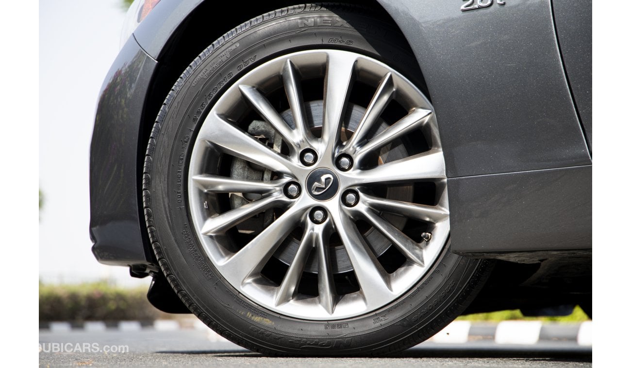 Infiniti Q50 GCC - 980 AED/MONTHLY - 1 YEAR WARRANTY COVERS MOST CRITICAL PARTS