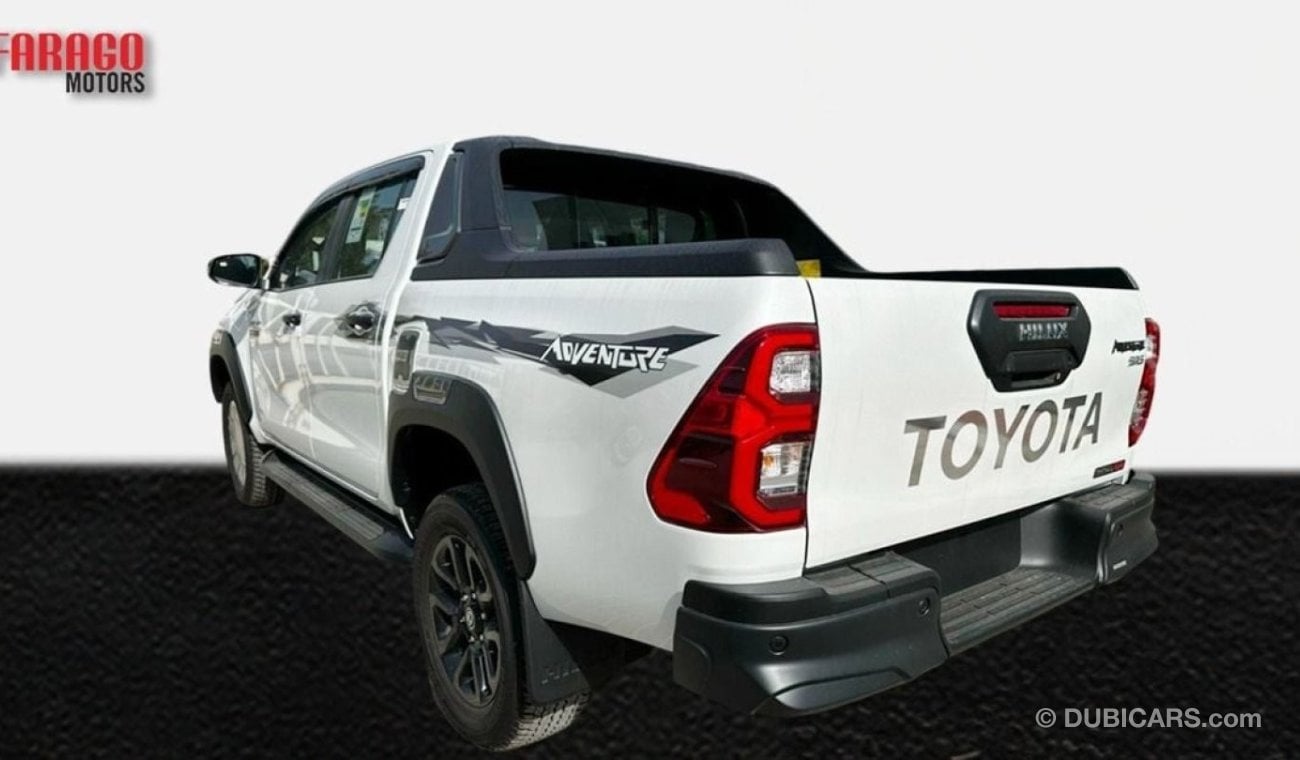 تويوتا هيلوكس 2024 TOYOTA HILUX 2.8 ADVENTURE M/T **التصدير فقط خارج الخليج**  **EXPORT ONLY