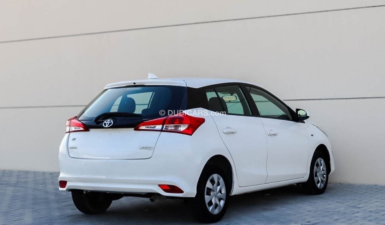 Toyota Yaris SE 1.3L (98 HP) hatchback Toyota Yaris 2019 GCC accident free in excellent condition 683 P.M