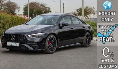 Mercedes-Benz CLA 35 AMG 4Matic Coupe , New Facelift , Night Package , 2024 GCC , 0Km , (ONLY FOR EXPORT)