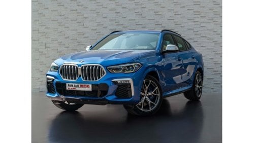 بي أم دبليو X6 AED 4,781 PM • X6 M50i • 4.4L TURBOCHARGED V8 • LOW KM • OFFICIAL BMW WARRANTY + SERVICE PLAN UNTIL