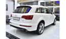 Audi Q7 EXCELLENT DEAL for our Audi Q7 S-Line 4.2L QUATTRO ( 2010 Model ) in White Color GCC Specs