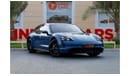 بورش تايكان Porsche Taycan Turbo 2022 GCC under Agency Warranty with Flexible Down-Payment/ Flood Free.