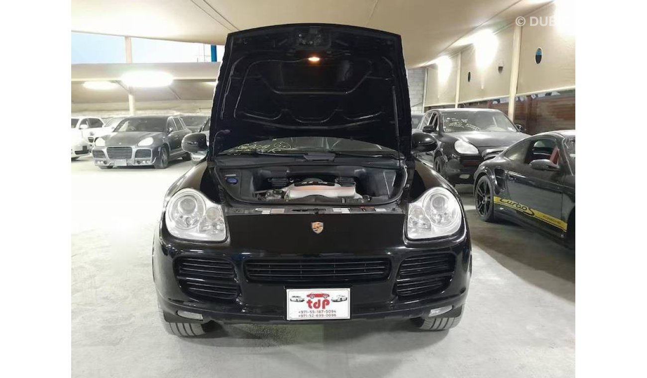 بورش كايان أس PORSCHE CAYENNE S 4.5L 2005 WITH LEATHER SEATS, T.V NAVIGATION, DRIVE RECORDER AND MUCH MORE...