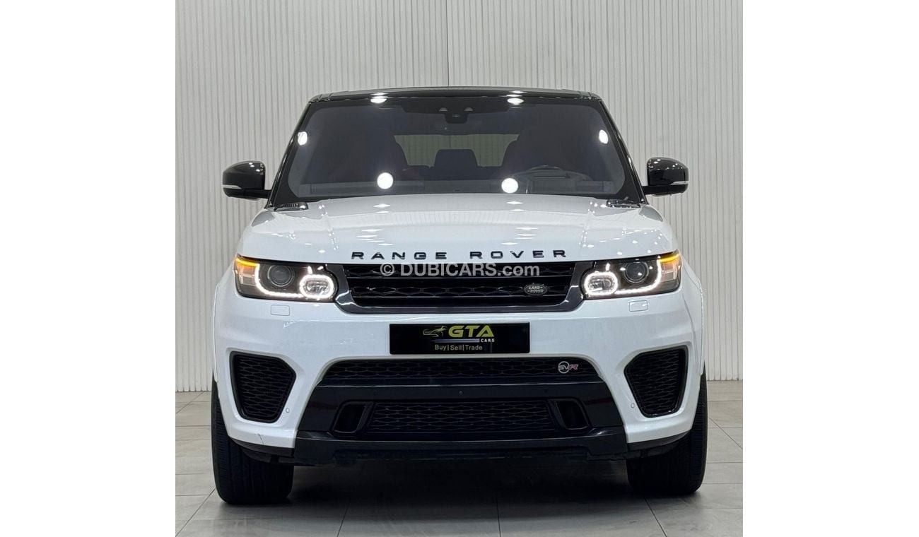 Land Rover Range Rover Sport SVR 5.0L (575 HP) 4WD 2017 Range Rover Sport SVR, Warranty, Service History, Carbon Fiber Package, G