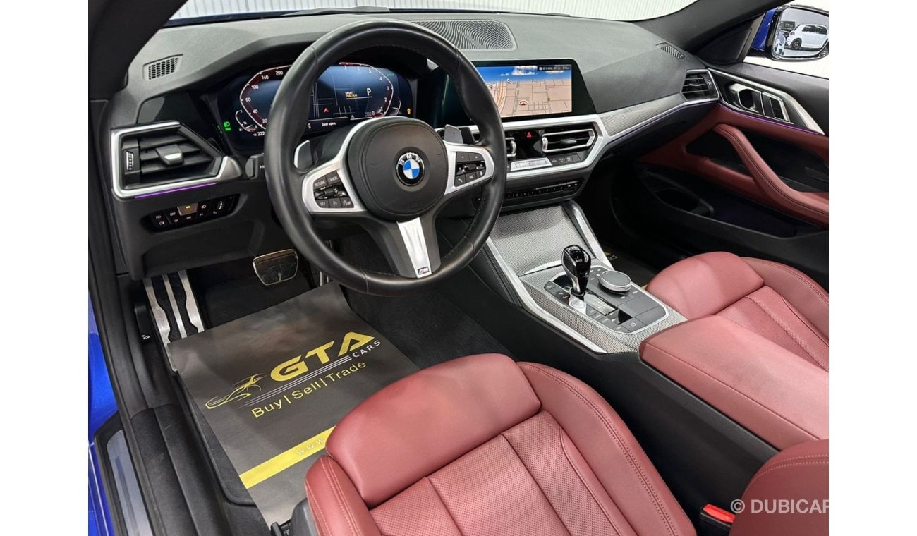 BMW 420i Std 2022 BMW 420i Coupe MSport, 2025 AGMC Warranty + Service Contract, Full Service History, GCC