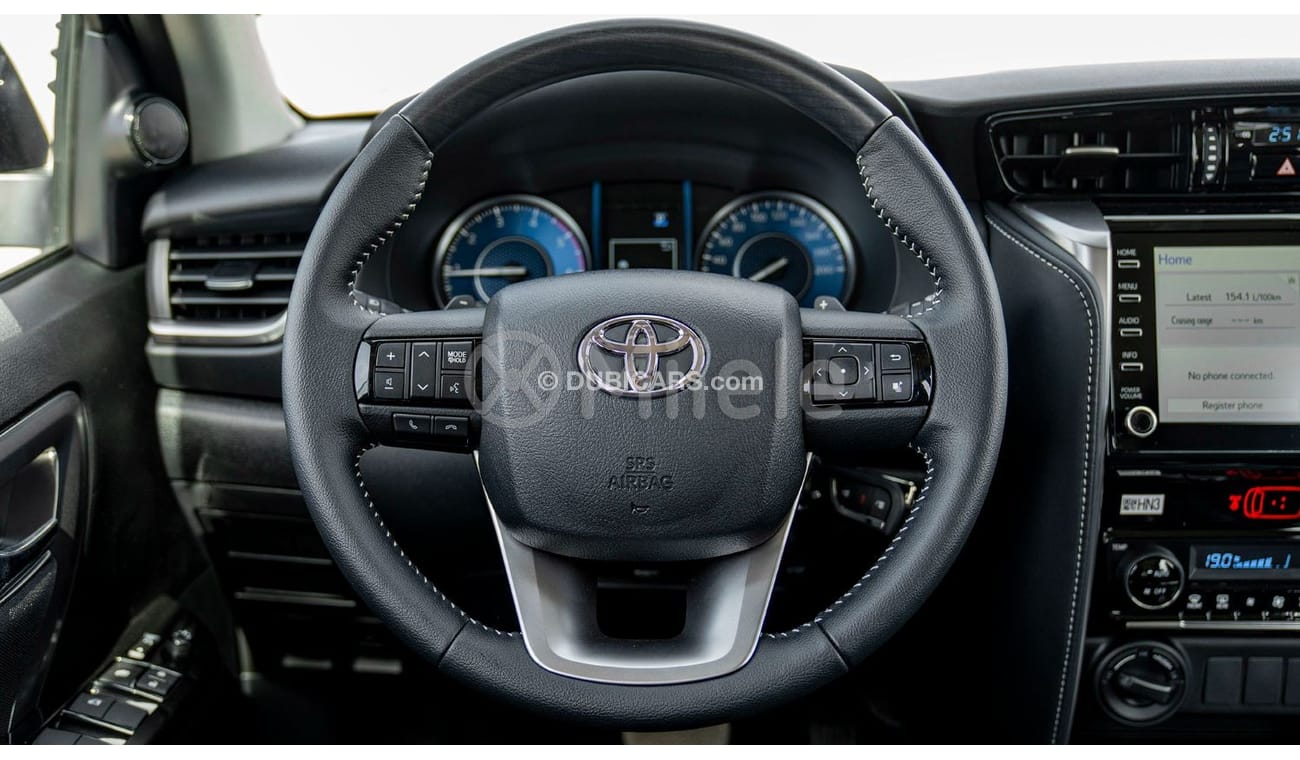 Toyota Fortuner 2.4L DIESEL 4X4: FABRIC SEATS, LED HEADLAMPS, AUTO AC, PADDLE SHIFTERS