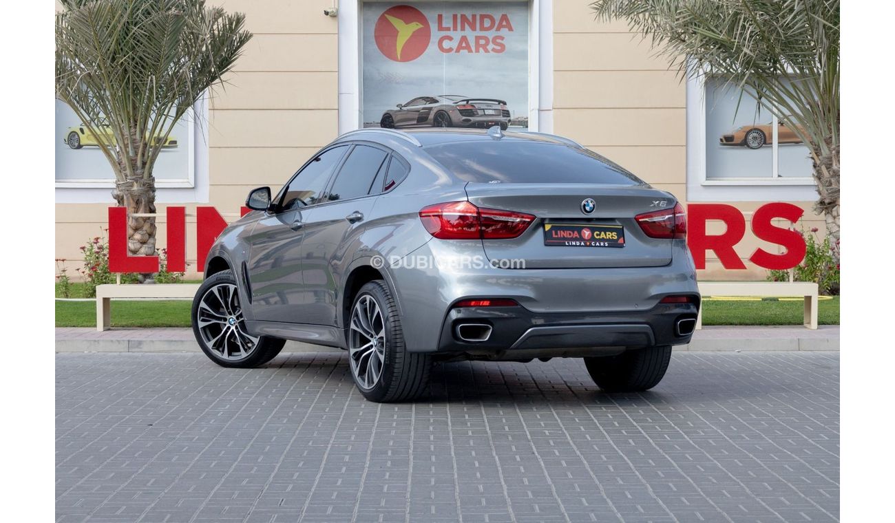 بي أم دبليو X6 50i M Sport 4.4L BMW X6 xDrive50i M-Sport 2018 GCC under Warranty with Flexible Down-Payment.