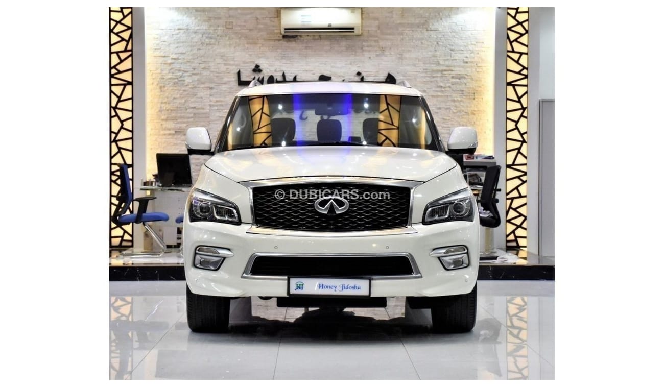 Infiniti QX80 EXCELLENT DEAL for our Infiniti QX80 ( 2015 Model ) in White Color GCC Specs