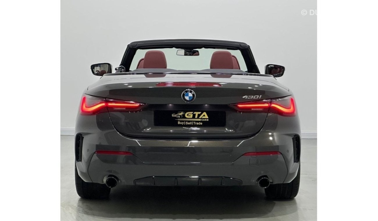 بي أم دبليو 430i M سبورت M سبورت 2022 BMW 430i M-Sport Convertible, Warranty, May 2027 BMW Service Pack, Low Kms, GCC