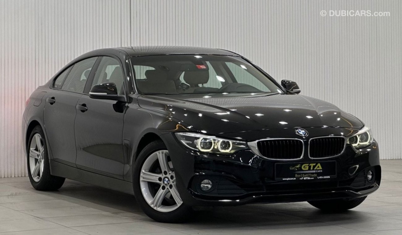 بي أم دبليو 420i Std 2019 BMW 420i Gran Coupe, Warranty, Full Service History, Low Kms, GCC