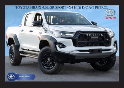 تويوتا هيلوكس GR Sport 4.0L TOYOTA HILUX 4.0L GR SPORT 4X4 D/C HI(i) A/T PTR 2024 Export Only