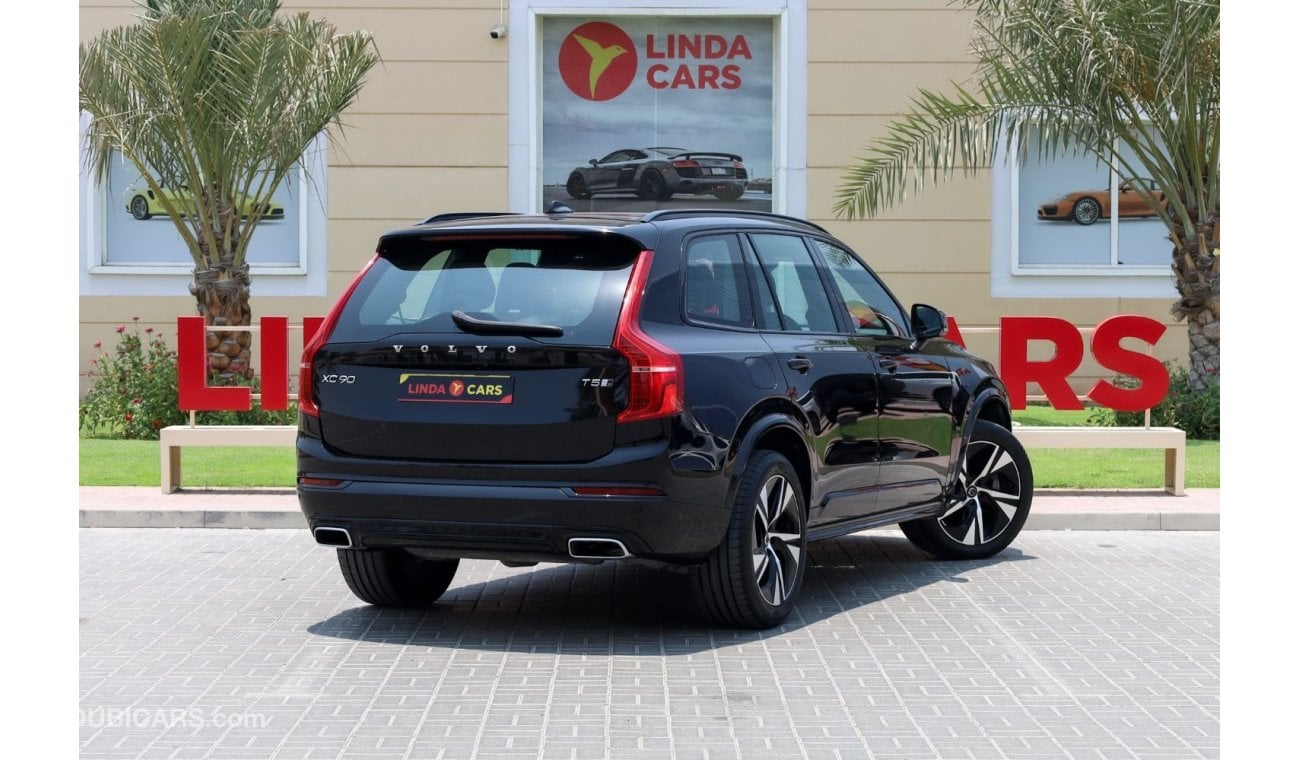 فولفو XC 90 Volvo XC90 R Design 2020 GCC (7 Seater) under Warranty with Flexible Down-Payment/ Flood Free.