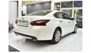 نيسان ألتيما EXCELLENT DEAL for our Nissan Altima 2.5 S ( 2018 Model ) in White Color GCC Specs