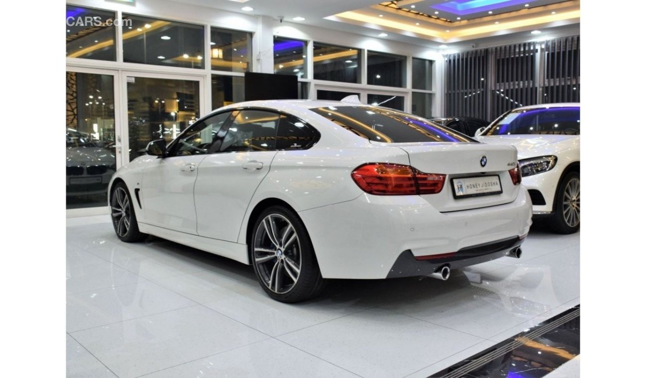 BMW 440i EXCELLENT DEAL for our BMW 440i M-Kit GranCoupe ( 2017 Model! ) in White Color! GCC Specs